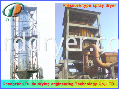 Spirulina spray drying tower